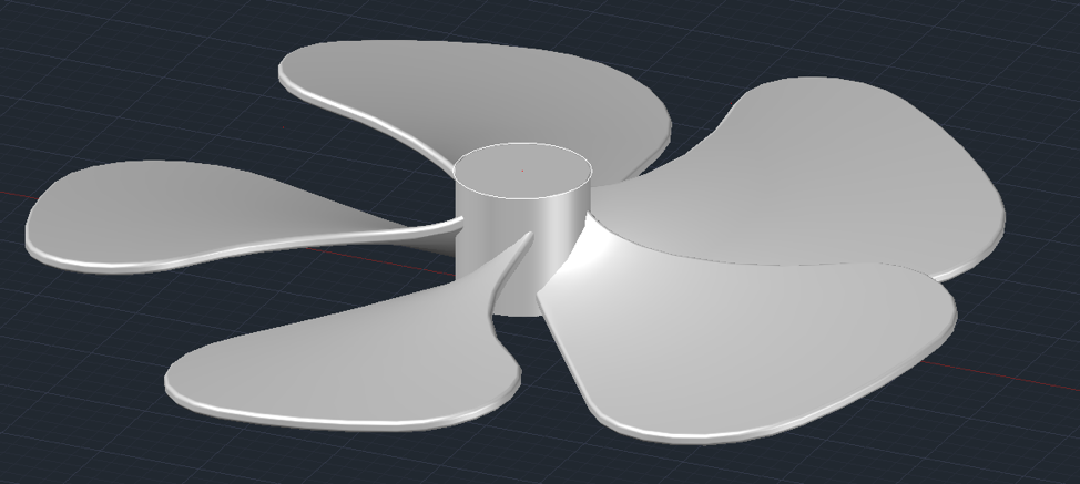 3-D Fan Model